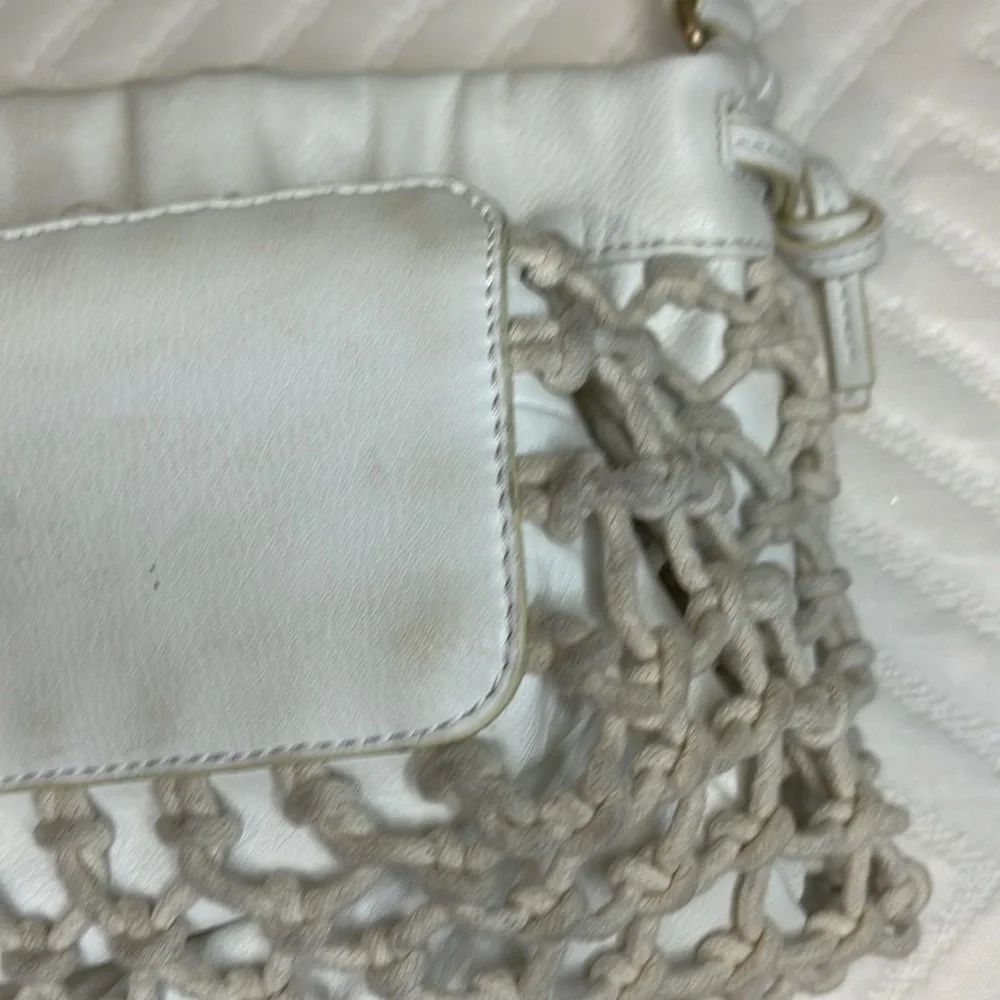 Elizabeth and James Rope Netted Shoulder Bag